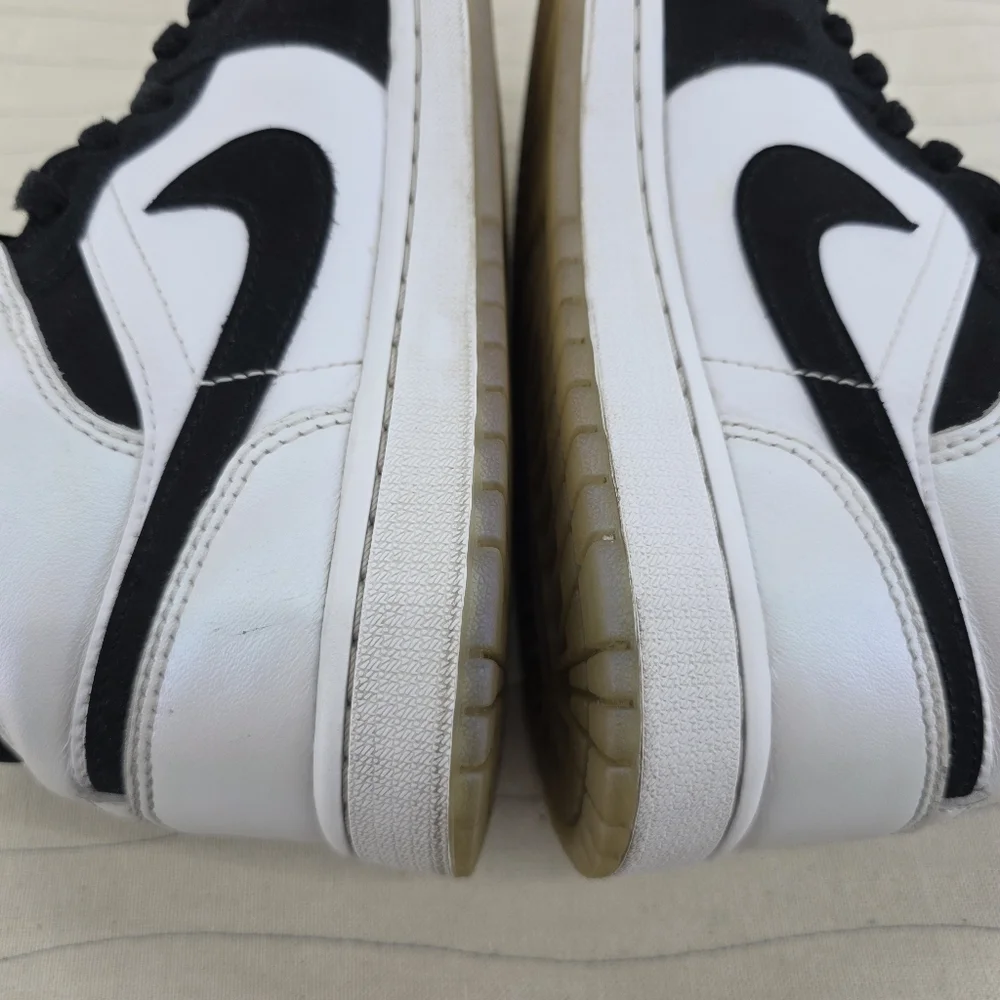 Nike Mens Air Jordan 1 Mid SE Diamond Shorts Pearl/Black Shoes DH6933-100 Size 7
